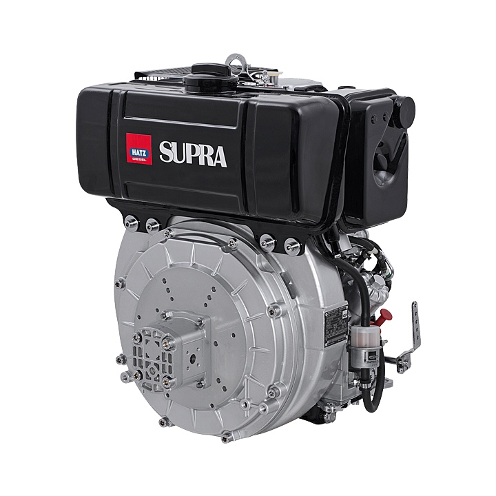 Silnik Hatz Diesel 1D81S w zagęszczarce Weber CR 8